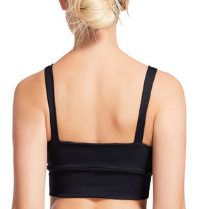 Fixed Seamless Training Yoga Bra Custom Backless Elastic For Sports Push Up Bra - Product Image 2