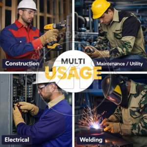 Chemise ignifuge en coton à carreaux imprimés sur mesure CAT2 8.2cal/cm2 ATPV NFPA 2112 Coupe régulière Coutures soudées Protection contre les vapeurs de niveau 2 - Product Image 5