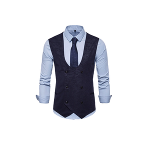 Steve James SJ 9319 - Camisa Casual Elegante Reversible para Hombre, Impermeable, Transpirable, Ecológica, de Tela de Algodón Peinado, para Primavera - Product Image 1