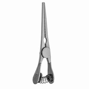 Abrazaderas JACOBSON Bulldog con Tensión Ajustable por Tornillo, Mordazas Serradas de 7/8in (2.1cm) y 1-3/4in (4.5cm) de Longitud Total, Rectas o Curvas, ZETOMEDPRO - Product Image 1