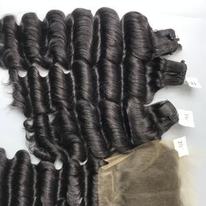 Extensiones de cabello virgen a precio de fábrica Paquetes de ondas de cuerpo suelto Cabello vietnamita Cabello súper doble dibujado - Product Image 2