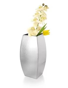 Florero Decorativo Moderno Hecho a Mano de Acero Inoxidable de Primera Calidad para Decoración del Hogar y Bodas - Product Image 3