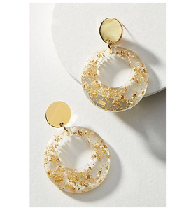 Pendientes de Resina de Última Tendencia, el Mejor Regalo para Chicas, Pendientes de Resina con Diseño Superior, Artesanía Moderna - Product Image 1