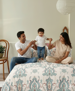 100% Pure Cotton <b>Waterproof</b> Eco-Friendly Durable 500TC Plain All-Season Flat <b>Sheet</b> King Size 2 Pillowcases Home Hotel Hospital - Product Image 3