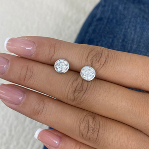 Pendientes de Diamantes Radiant Lab, Oro Amarillo de 18k, Joyería Fina para Bodas, Certificación IGI, Origen Ético, Pendientes de Lujo para Mujer - Product Image 4