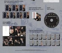 AMPERS&ONE DEFINITION 4ème mini-album [Version HERE] Photobook CD 2Photocard Lucky Photocard Unit PhotoCard Film Photo (GOD) K-Pop