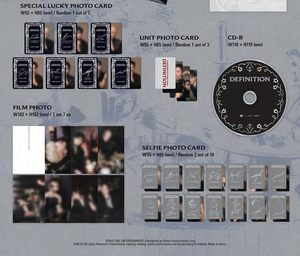 อัลบั้มมินิชุดที่ 4 ของ AMPERS&ONE DEFINITION [เวอร์ชั่น HERE] โฟโต้บุ๊ค ซีดี 2 โฟโต้การ์ด ลัคกี้ โฟโต้การ์ด ยูนิต โฟโต้การ์ด ฟิล์ม โฟโต้ (GOD) เคป๊อป - Product Image 3