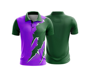 เสื้อโปโลแบบซับลิเมชั่นสั่งทำขายส่ง – รับผลิตเสื้อโปโลแบบแห้งเร็วสำหรับผู้ชาย ผู้หญิง และเยาวชน ออกแบบเองได้ตามสั่ง (OEM) - Product Image 2