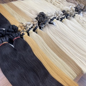 Les meilleurs fournisseurs de cheveux au Vietnam, meilleur prix, extensions de cheveux humains en vrac, non traités, vierges, sans produits chimiques. - Product Image 5