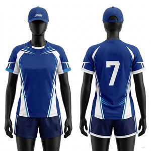 Uniforme de Rugby con Diseño Personalizado, Camiseta de Alta Calidad 100% Poliéster, Impresión Digital 3D, Ligera, Transpirable, Cuello Redondo, Media Manga - Product Image 5