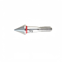 Flèches de tir à l'arc en acier inoxydable 303, pointes vissées, 6,2 mm x 7,6 mm, 50 gr