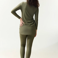 Burkini Islamique de Haute Qualité 2026 – Ensemble 2 Pièces pour Femmes Musulmanes, Écologique, Personnalisable, Respirant à l'Avant, Séchage Rapide, Idéal pour l'Été