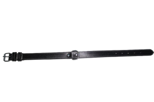 Premium Design Pin Hole Leather Bespoke Leather Dog Collar Handmade Custom Pet Collar Manufacturer from Divine International - Product Image 4