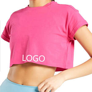 T-shirt en coton 100% pour femmes, design moderne et élégant, t-shirt de luxe de haute qualité pour femmes, vente en gros - Product Image 3