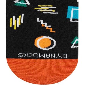 New Custom Design Unisex Adult Cotton Geometrical <b>Socks</b> Light Blue <b>Black</b> Trim Digital Print Breathable Holiday Designs - Product Image 6
