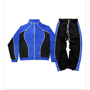 Ensemble de survêtements personnalisés de haute qualité, coupe-vent de sport pour hommes, survêtement utilitaire imperméable pour hommes, vente en gros - Product Image 1