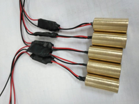 Module de diode laser bleu haute précision 12x26mm 5mW 450nm, angle de faisceau 10 degrés, boîtier en laiton, neuf, garantie 1 an