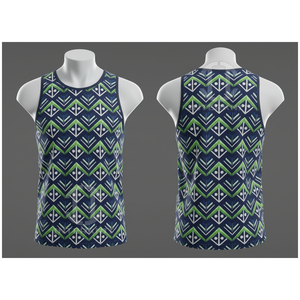 INTERKNIT Men's Solid Crew Neck Tank Top Sleeveless Vest 100% Cotton Heat-<b>Transfer</b> Print Anti-Pilling Breathable Eco-Friendly - Product Image 6