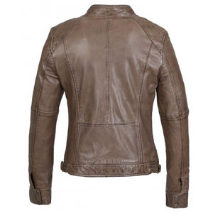 Chaqueta de Cuero Impermeable Personalizada para Hombre, Diseño de Calidad, Chaqueta Corta de Cuero con Estampado Negro, Chaqueta con Cierre - Product Image 4