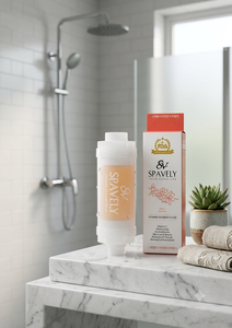 ตัวกรองวิตามินสำหรับฝักบัวอาบน้ำ SPAVELY 6 ชิ้น 1 ชุด กำจัดคลอรีน ทำให้น้ำบริสุทธิ์ บรรเทาอาการผื่นแพ้ผิวหนัง ได้มาตรฐานสากล รับผลิตแบบ OEM/ODM - Product Image 3