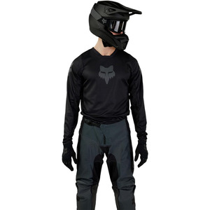 เสื้อเจอร์ซีย์แบล็คเอาท์โมโตครอส สีดำ ไซส์ S-3XL - Product Image 1