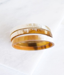 Brazalete de Cuerno de Búfalo Hecho a Mano, Ecológico, de Calidad de Exportación, Estilo Moderno Negro, para el Día de San Valentín, Uttar Pradesh F S - Product Image 5