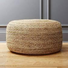 Handmade Natural Braided Jute Pouf Woven Floor <b>Cushion</b> Home Decor Footstool Ottoman Traditional Modern - Product Image 4