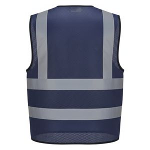 Chaleco de Trabajo Multibolsillos con Logotipo Personalizado para Equipos al Aire Libre - Ropa Exterior Informal Transpirable y Duradera, Servicio OEM - Product Image 3