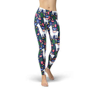 Leggings de fitness respirants pour femmes avec logo personnalisé, légers et extensibles, pour l'exercice et la mode décontractée - Product Image 6