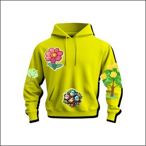 เสื้อฮู้ดดี้ผ้าฝ้ายเทอร์รี่ฝรั่งเศส 100% สไตล์เบสิค แบบเรียบ สำหรับผู้ชายและผู้หญิง - Product Image 3