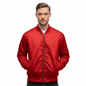 Wholesale Satin <b>Jacket</b> Coat <b>Men's</b> Street Style <b>Varsity</b> Satin <b>Jacket</b> <b>Mens</b> Flight <b>Bomber</b> Satin <b>Jackets</b> Tops <b>Men</b> - Product Image 2