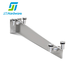 Soporte de Pared para <span class=keywords><strong>Toldo</strong></span> de Vidrio JTAWBS48, Inclinación de 5 Grados, Juego de Soportes para <span class=keywords><strong>Toldo</strong></span> de Vidrio con Accesorios JTSB50BS - Product Image 1