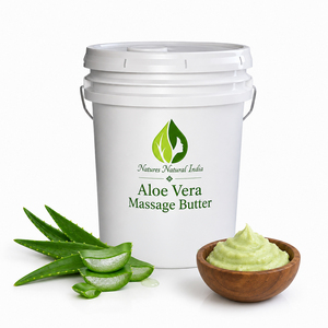 Mantequilla de Masaje de Aloe Vera Natural de Natures Natural India, Humectante Corporal para Todo Tipo de Piel, Adultos - Product Image 2
