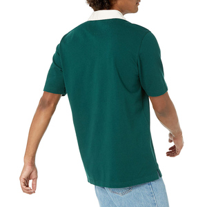 เสื้อโปโลชาย ดีไซน์ใหม่ 180 GSM ผ้าฝ้ายพรีเมียม เนื้อนุ่ม ยับยาก แขนครึ่งตัว เสื้อโปโลชายสั่งทำ แบรนด์ส่วนตัว - Product Image 3