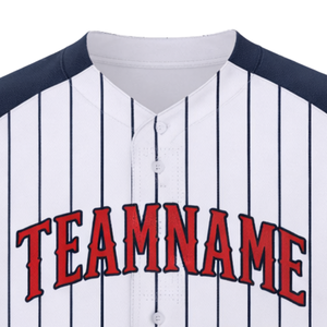 Jersey de Softbol para Mujer, Corte Ajustado, Sublimación Completa, Diseño de Rayas, Cierre de Botones, Uniforme Personalizado para Equipo con Número en la Espalda - Product Image 4