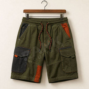 Hot Selling Custom Logo Men Cargo Shorts Customized Logo New Design Premium Quality Men Cargo Shorts For Sale - Product Image 3