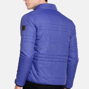 Blouson matelassé élégant pour homme, chaud et confortable avec fermeture éclair, idéal pour le temps froid et la mode urbaine - Product Image 3