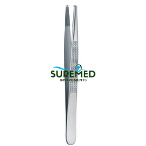 Pinzas de Disección Bonney 1x2 Dientes, Acero Inoxidable, Pinzas Quirúrgicas para Tejidos, Instrumento Médico, Uso Clínico, Venta al por Mayor - Product Image 5