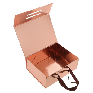 Custom <b>Magnetic</b> Folding <b>Box</b> Recycled Materials UV Coated Specialty Paper Elegant Logo Eco-Friendly Embossed Perfume Packaging - Product Image 1