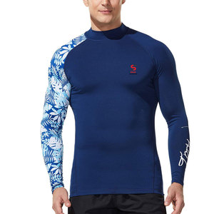 Camiseta Deportiva de Manga Larga para Hombre, de Primera Calidad, de Secado Rápido, Transpirable, Elástica, para Entrenamiento, Gimnasio, Protección contra Rozaduras - Product Image 1