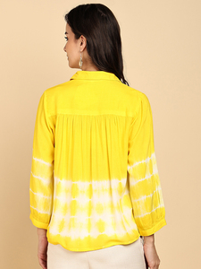 Camisa de satén elegante de alta calidad para mujer, ideal para fiestas y eventos nocturnos, de fabricante indio a precio de mayoreo. - Product Image 2