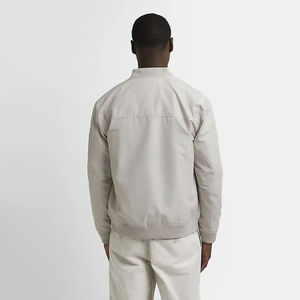 Hot Selling XS Men's <b>Winter</b> <b>Jacket</b> High Street Style Cow Skin Canvas Eco-Friendly Breathable Windproof Lightweight Front - Product Image 3