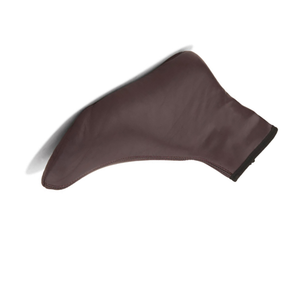 Chaussettes en cuir véritable extensibles pour hommes, chaudes, avec fermeture éclair, en cuir de vache véritable, pour la prière du Ramadan et de l'Aïd 2026 - Product Image 3