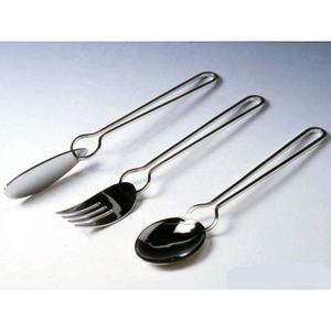 Stainless Steel Flatware <b>Set</b> with Unique Handle Design Modern Look High Quality <b>Cutlery</b> for Restaurant Wedding Home Hotel - Product Image 2