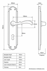 wholesale brass polish finish lever door <b>handle</b> solid brass <b>handle</b> <b>lock</b> set - Product Image 5