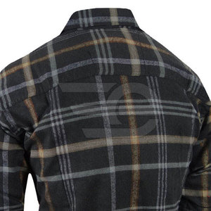 Camisas de Franela para Hombre, Casuales, de Manga Larga, de Algodón a Cuadros, Suaves y Cómodas, con Botones, para Exteriores, Modernas, para Trabajo - Product Image 4