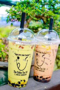 Factory Direct Cheap Custom Logo PP <b>Plastic</b> <b>Cups</b> with Flat/Dome Lids – Hot & Cold Drink Coffee Tea Juice Takeaway <b>Cups</b> - Product Image 3
