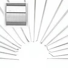 Juego de 20 Piezas de Microdisectores Rhoton de Acero Inoxidable Premium para Neurocirugía de Base Craniana, Kit de Instrumentos Reutilizables para Cirugía Microscópica - Product Image 3