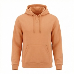 Sudadera con Capucha para Hombre, 100% Algodón, Estilo Casual, Holgada, para Entrenamiento, con Bolsillos Estampados, Forro Polar Cálido para Invierno - Product Image 1