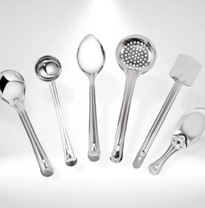 Food Grade <b>Stainless</b> <b>Steel</b> Cooking spoon Customised best Quality <b>Kitchen</b> <b>Utensils</b> Set For Best Cooking Home & Hotel Use - Product Image 1